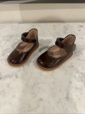 Elephantito Patent Leather Mary Janes